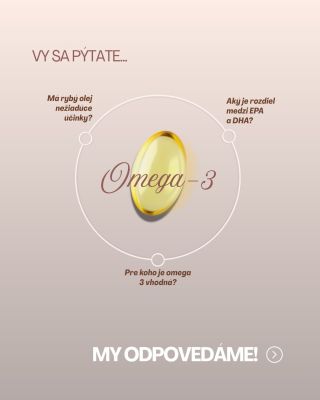 Vieš, že tvoje telo si tieto dôležité tuky nevie vyrobiť samo? Si teda plne odkázaná na to, čo mu dopraješ v strave alebo...