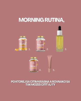 Ráno robí deň. A tvoja rutina tvorí tvoje sebavedomie ✨ Spôsob, akým začneš svoje ráno, nastaví tón celému dňu. Pre mňa sú...