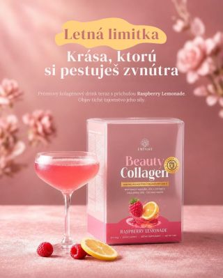 Hľadáš osvieženie, ktoré ťa spraví ešte krajšou? Naša letná limitka Raspberry Lemonade je oficiálne tu! 💖 Prečo si ju...