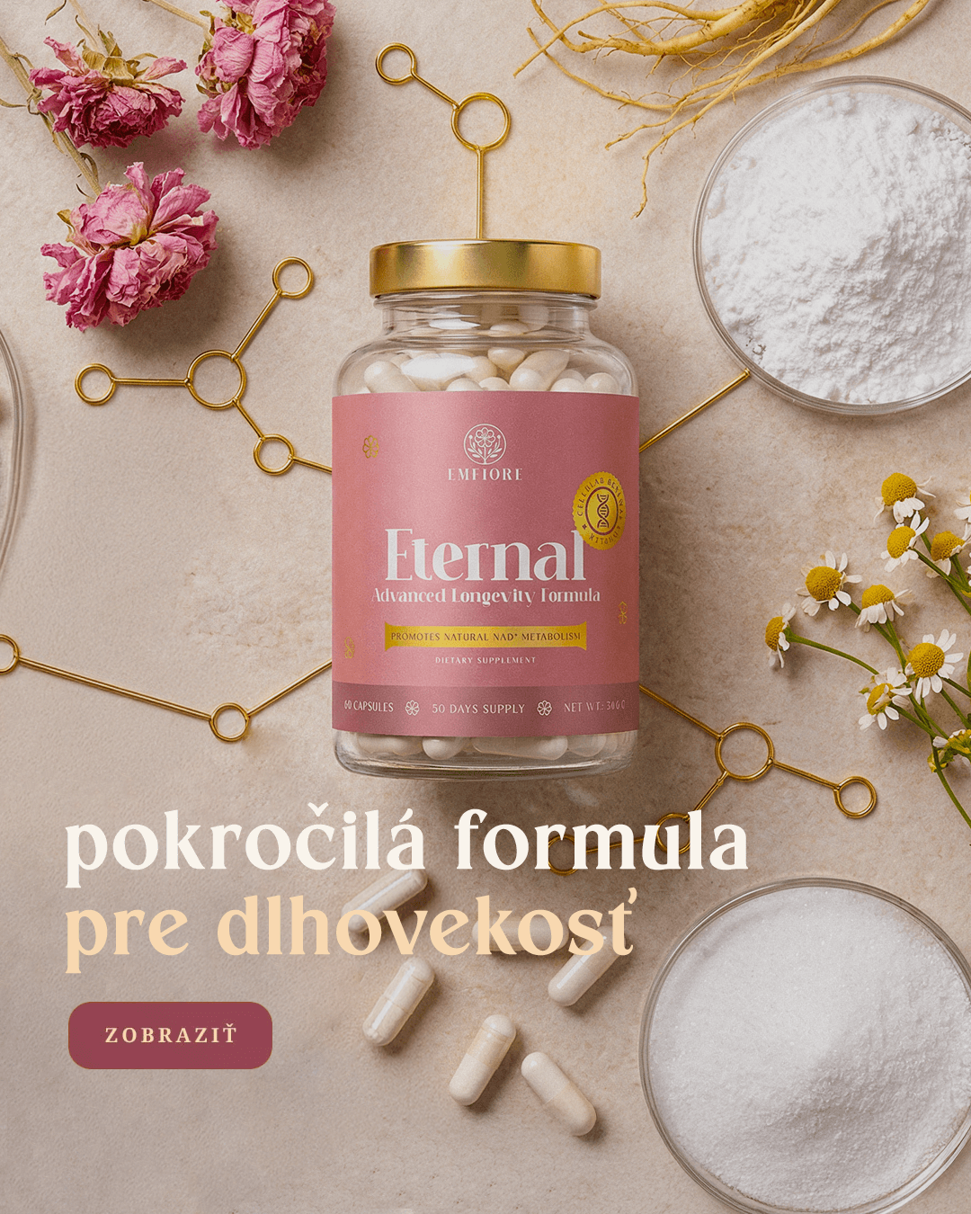 EMFIORE ETERNAL – Pokročilá formula pre dlhovekosť
