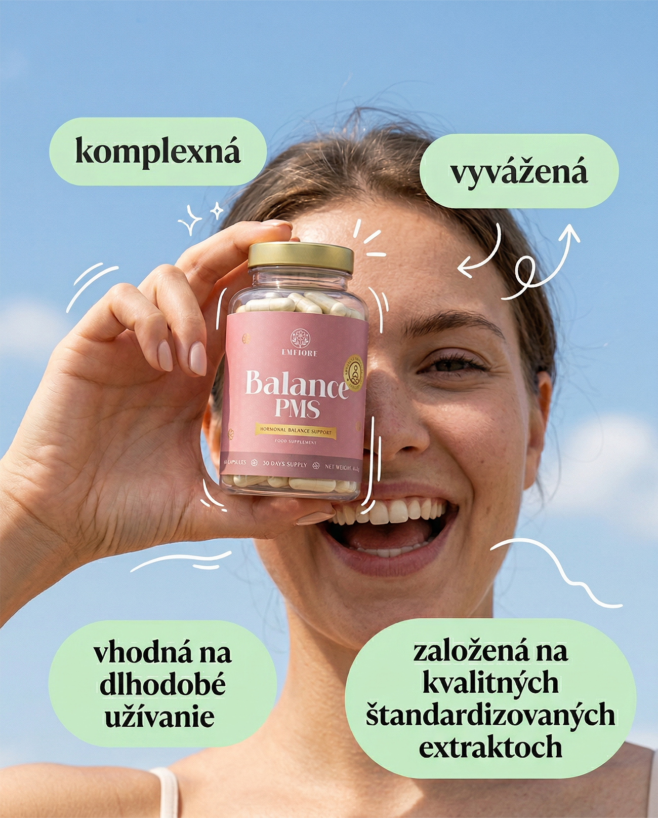 EMFIORE BALANCE PMS – ženský vizuál 2