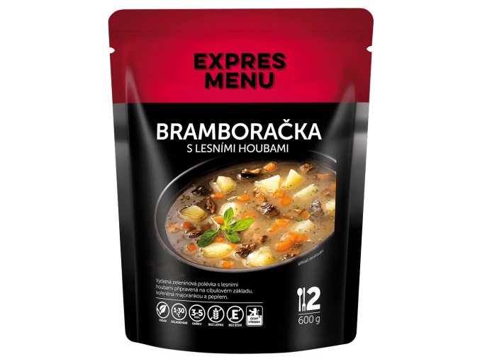 2217 1 bramboracka s lesnimi houbami