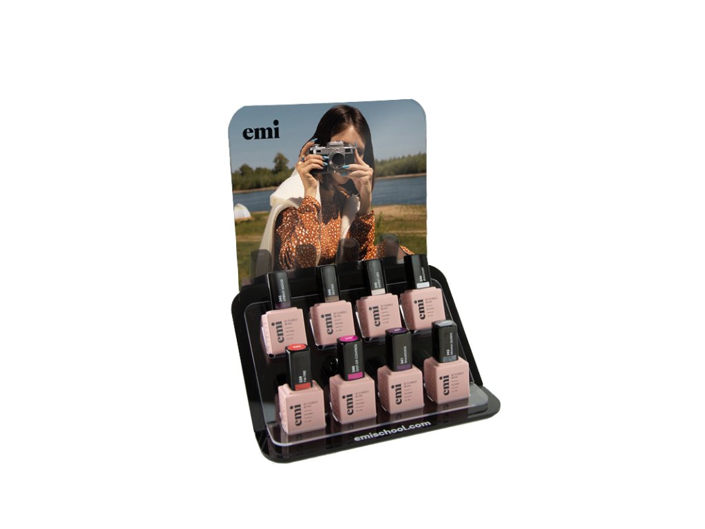 Display with changeable headers LOST IN TIME 1