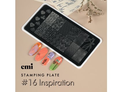 Stamping plate #16 Inspiration Insta