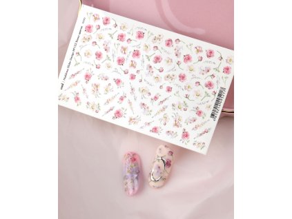 Naildress Slider Design #132 Waltz of the Flowers - Vodolepka