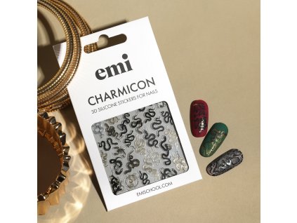 Charmicon 3D Silicone Stickers #259 Snakes 03