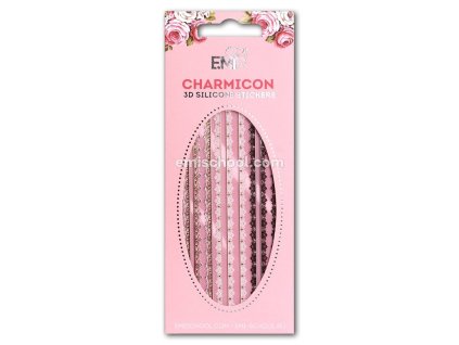 Charmicon 3D Silicone Stickers Lace MIX #2 - samolepka