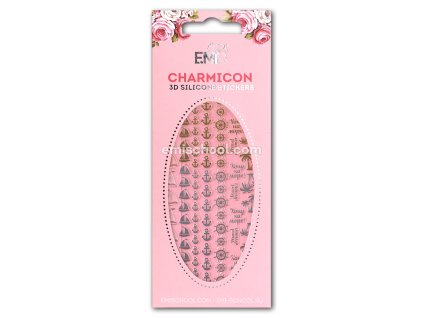 Charmicon 3D Silicone Stickers #49 Cruise Gold/Silver