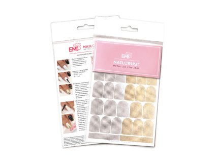 NAILCRUST #44 Disco Gold Silver