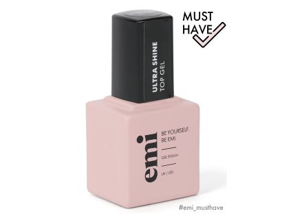 E.MiLac Ultra Shine Top Gel 15 ml.
