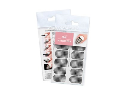 Naildress Slider Design #50 Houndstooth