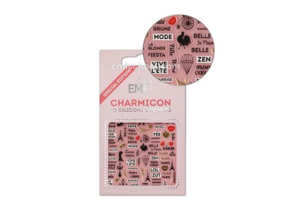 Charmicon 3D Silicone Stickers France 2