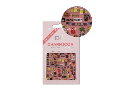 Charmicon 3D Silicone Stickers Germany 2