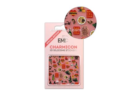 Charmicon 3D Silicone Stickers Spain 2 - samolepka