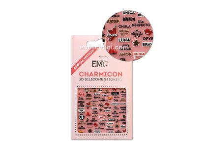 Charmicon 3D Silicone Stickers Spain 3