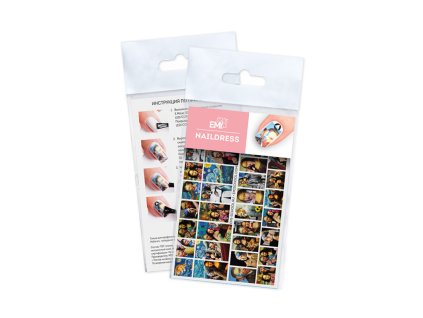 Naildress Slider Design #56 Portrait Painting