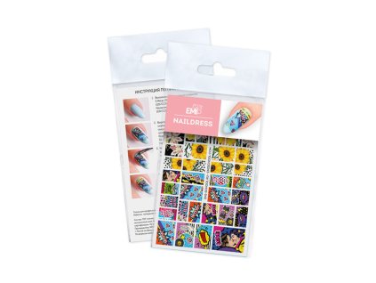 Naildress Slider Design #55 Pop Art