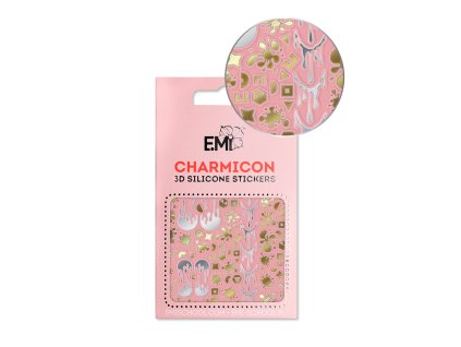 Charmicon 3D Silicone Stickers #138 Abstraction