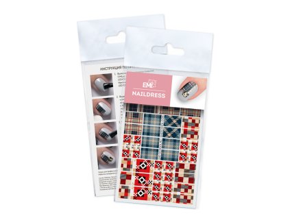 Naildress Slider Design #62 Buffalo & Tartan
