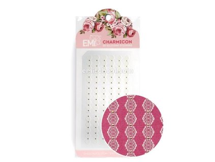 Charmicon 3D Silicone Stickers Ornament White #3