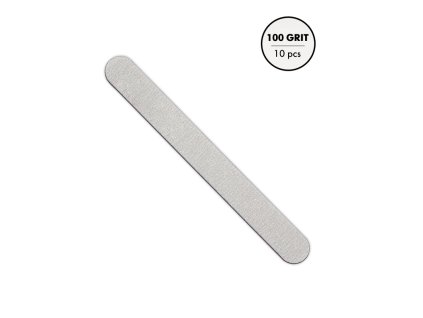 100 grit Manicure File Refill Straight Zebra