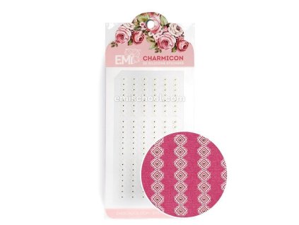 Charmicon 3D Silicone Stickers Ornament White #5