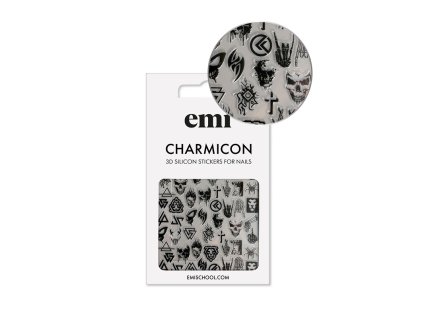 Charmicon 3D Silicone Stickers #182 Gothic