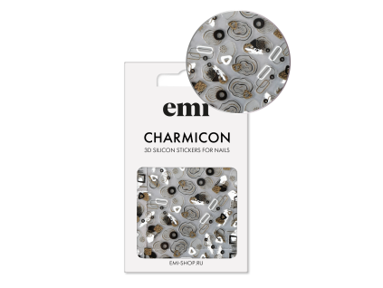Charmicon 3D Silicone Stickers #207 Art - samolepka