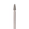 Rounded cone shaped diamond coated rotary file, 3 mm, abrasiveness