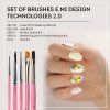 Set of brushes E.Mi Design technologies 2.0