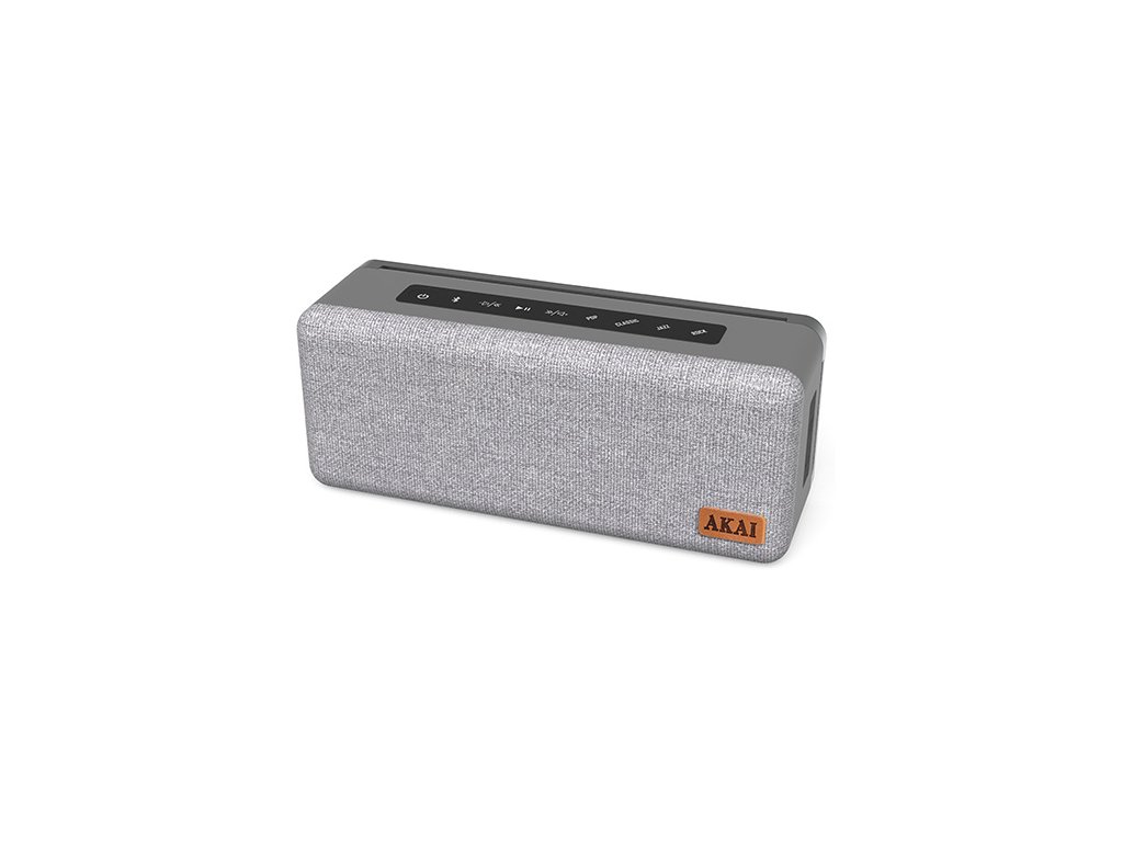Reproduktor AKAI, A3 REFLEXO, voděodolný IPX4, přenosný, Bluetooth, mikrofon, 10 W RMS