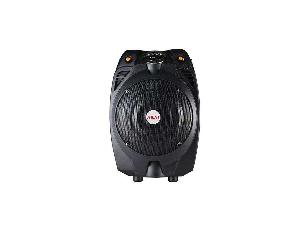 Reproduktor AKAI, SS022A-X6, přenosný, Bluetooth, FM, dálkové ovládání, bezdrátový mikrofon, 30 W RMS