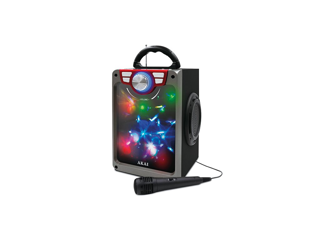 Reproduktor AKAI, CEU-7300BT, přenosný, Bluetooth, FM, USB, mikrofon