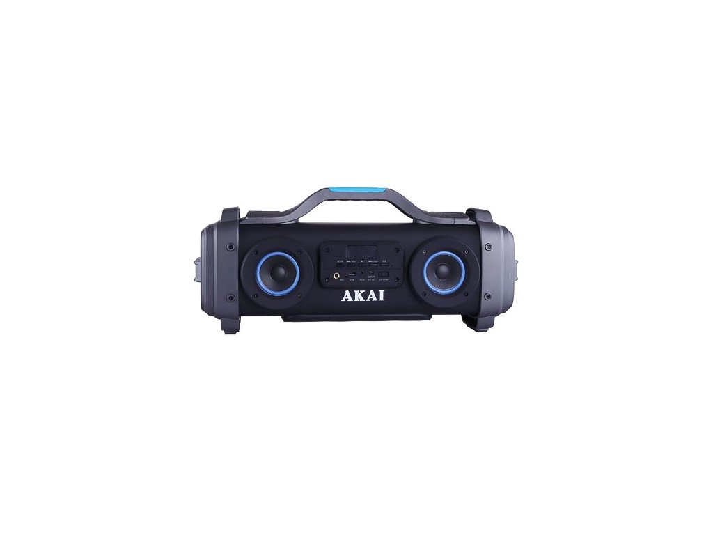 Reproduktor AKAI, ABTS-SH01 - Bluetooth, USB, AUX IN, equalizér, karaoke funkce se vstupem na mikrofon, tweeter, subwoofer, vestavěná baterie 4400mAh lithium