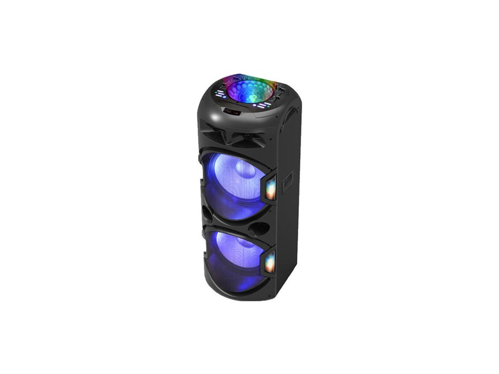Reproduktor AKAI, DJ-Y5L, Dual, Bluetooth, bezdrátový mikrofon, 350 W RMS