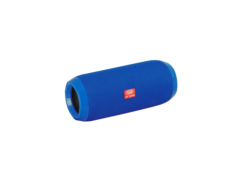 Přenosný reproduktor Trevi, XR 84 PLUS BL, přenosný, Bluetooth, vstup AUX-IN, Hands Free Call, dobíjecí lithiová baterie, 2 x 5 W