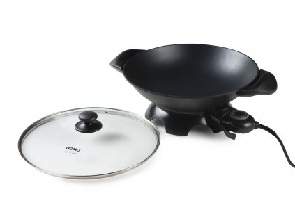 Elektrická pánev WOK - DOMO DO8708W, 5 l, 2200W