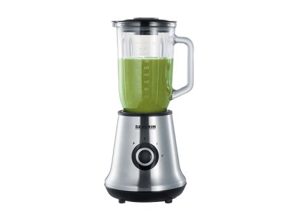 Multimixér Severin, SM 3737, 2 v 1, včetně smoothie makeru, 2 rychlosti + turbo funkce, nerezové mixovací nože, výkonný motor, 500 W