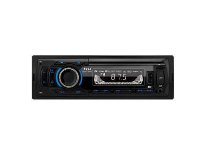Autorádio AKAI, CA016A-9008U, pevný panel, bluetooth, LED displej, ID3 TAG, ISO konektor, 4x25 W RMS
