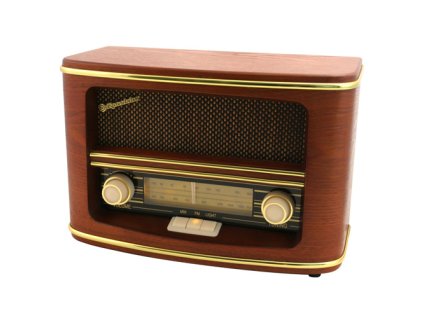 Retro rádio Roadstar, HRA-1500N, retro, AM/FM, 1,5 W RMS