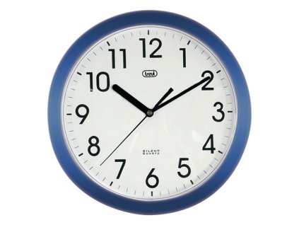 Nástěnné hodiny Trevi, OM 3301, modré, 25cm