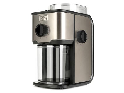 Kávomlýnek Black+Decker, BXCG151E, 2-12 šálků, kónický mlecí mechanismus, automatické vypnutí, 150 W