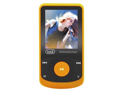 Přehrávač Trevi, MPV 1725/OR, 1,8" LCD displej, MP3, MP4, WMA, AMV, FM