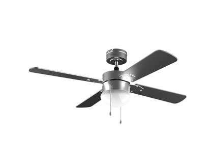 Ventilátor Cecotec, 5840 EnergySilence Aero 5350 Black Design, stropní, průměr 132 cm, 3 lopatky, LED žárovka, 6 rychlostí, časovač, 30 W