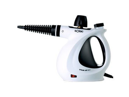 Parní čistič Solac, LV1301, čistič Steam Jet 2.0, dezinfikuje 99%, 3 bary, 1 050 W