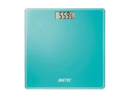 Váha Imetec, 5823, ES13 200, osobní, elektrická, 4G senzor, LCD displej, dotykové ovládání, 2 x AAA
