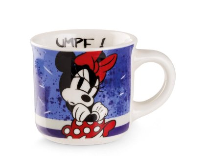 Porcelánový šálek na espresso Minnie, modrý