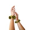Olivově Zelená Scrunchie