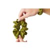 Olivově Zelená Scrunchie