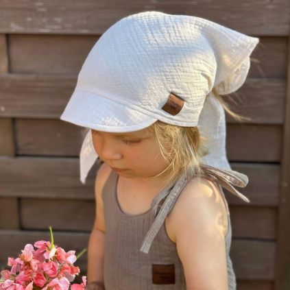 muselinovy satek bily